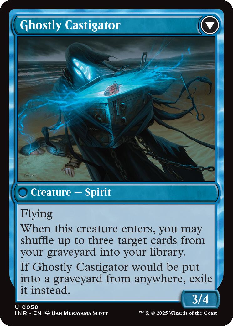 Covetous Castaway // Ghostly Castigator [Innistrad Remastered] | Exor Games New Glasgow