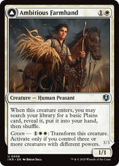 Ambitious Farmhand // Seasoned Cathar [Innistrad Remastered] | Exor Games New Glasgow