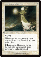 Lunarch Veteran // Luminous Phantom (Retro Frame) [Innistrad Remastered] | Exor Games New Glasgow