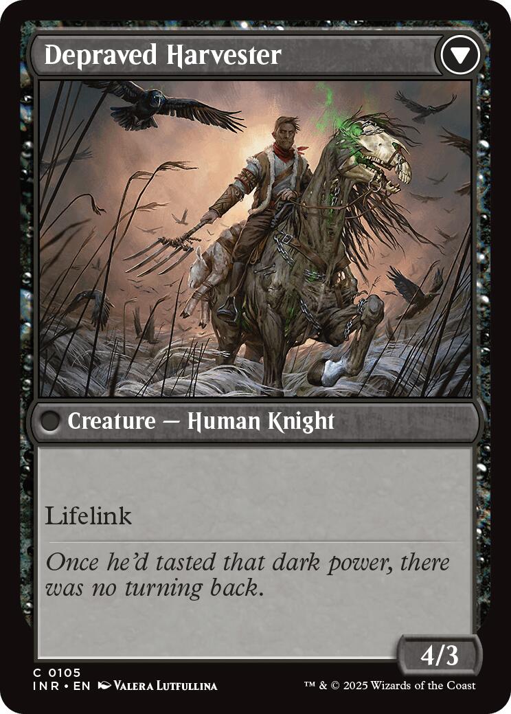 Desperate Farmer // Depraved Harvester [Innistrad Remastered] | Exor Games New Glasgow