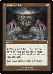 Chalice of Life // Chalice of Death (Retro Frame) [Innistrad Remastered] | Exor Games New Glasgow