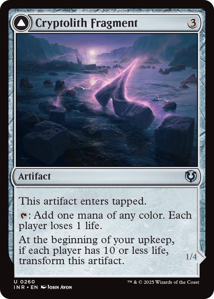 Cryptolith Fragment // Aurora of Emrakul [Innistrad Remastered] | Exor Games New Glasgow