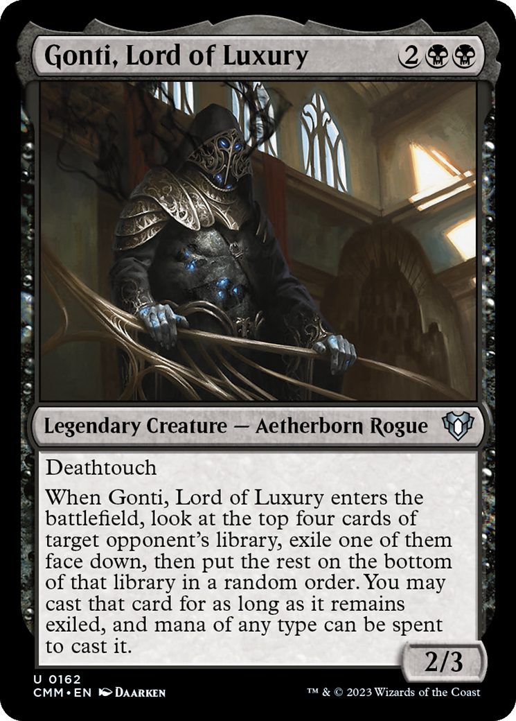 Gonti, Lord of Luxury [Commander Masters] | Exor Games New Glasgow