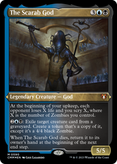 The Scarab God (Foil Etched) [Commander Masters] | Exor Games New Glasgow