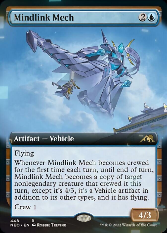 Mindlink Mech (Extended Art) [Kamigawa: Neon Dynasty] | Exor Games New Glasgow