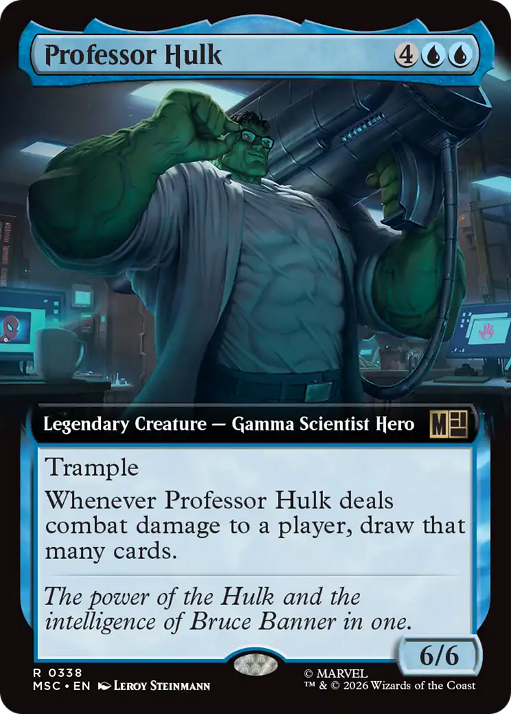 Professor Hulk (Extended Art) [Marvel Super Heroes Commander] | Exor Games New Glasgow