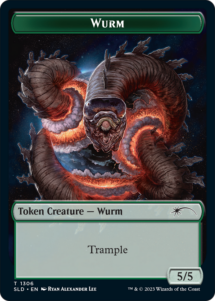 Wurm Token [Secret Lair Drop Series] | Exor Games New Glasgow