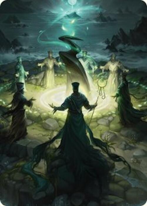 Cryptolith Rite Art Card [Innistrad Remastered Art Series] | Exor Games New Glasgow