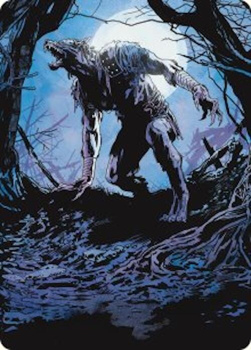 Krallenhorde Howler Art Card [Innistrad Remastered Art Series] | Exor Games New Glasgow