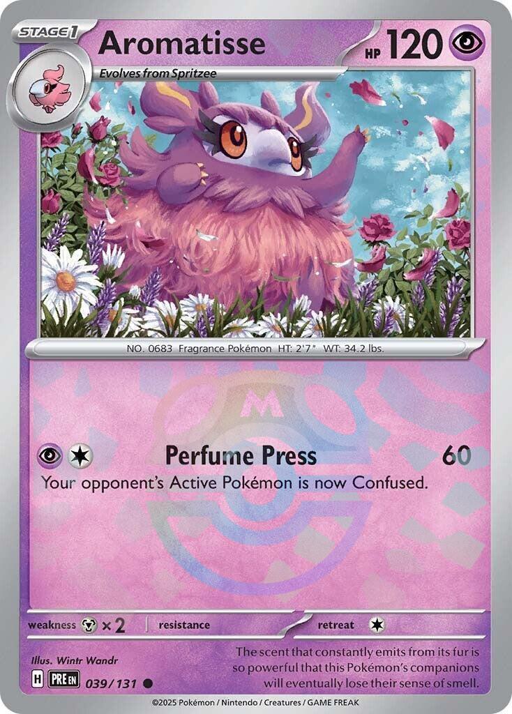 Aromatisse (039/131) (Master Ball Pattern) [Scarlet & Violet: Prismatic Evolutions] | Exor Games New Glasgow