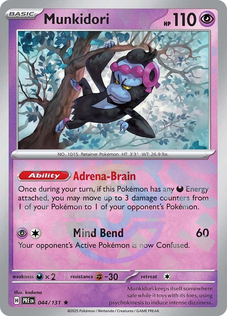Munkidori (044/131) (Master Ball Pattern) [Scarlet & Violet: Prismatic Evolutions] | Exor Games New Glasgow