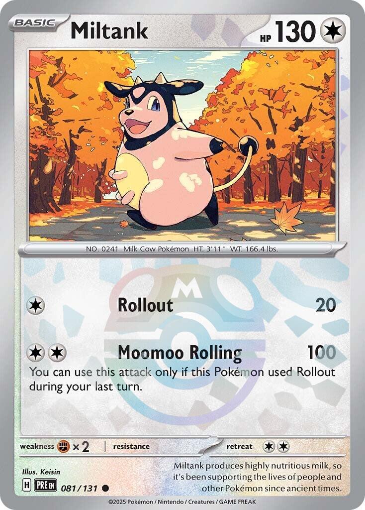 Miltank (081/131) (Master Ball Pattern) [Scarlet & Violet: Prismatic Evolutions] | Exor Games New Glasgow