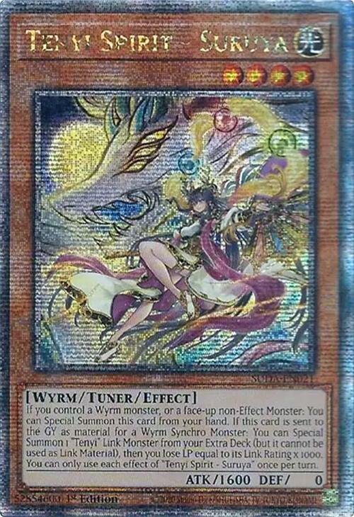 Tenyi Spirit - Suruya (Quarter Century Secret Rare) [SUDA-EN021] Quarter Century Secret Rare | Exor Games New Glasgow