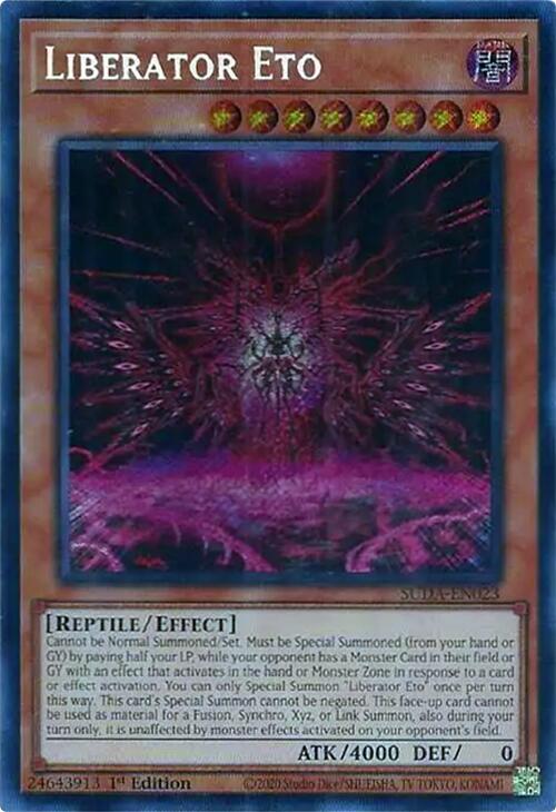 Liberator Eto [SUDA-EN023] Secret Rare | Exor Games New Glasgow