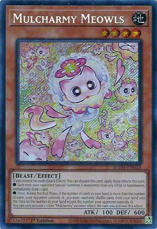 Mulcharmy Meowls [SUDA-EN025] Secret Rare | Exor Games New Glasgow