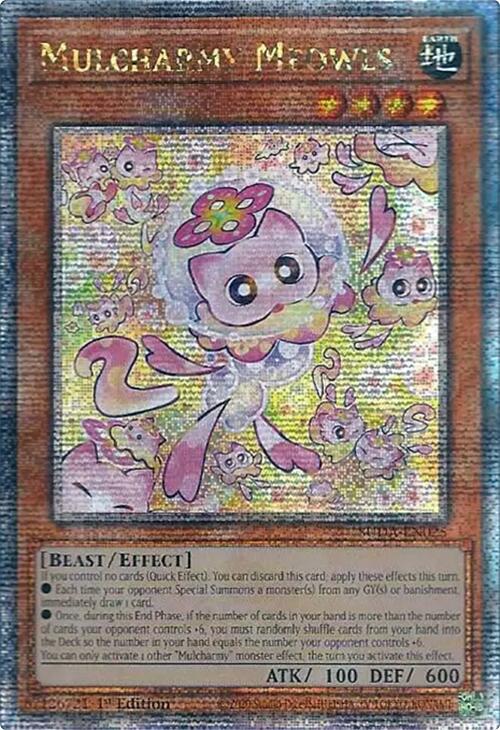 Mulcharmy Meowls (Quarter Century Secret Rare) [SUDA-EN025] Quarter Century Secret Rare | Exor Games New Glasgow