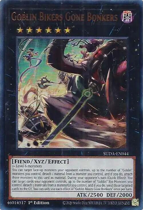 Goblin Bikers Gone Bonkers [SUDA-EN044] Ultra Rare | Exor Games New Glasgow