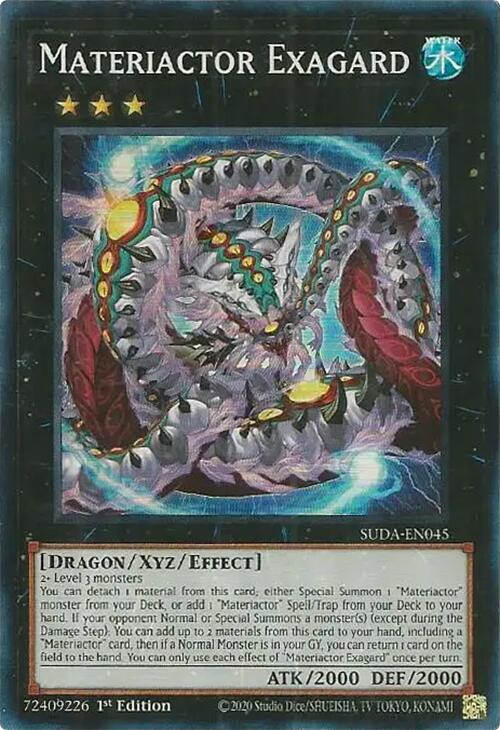Materiactor Exagard [SUDA-EN045] Super Rare | Exor Games New Glasgow