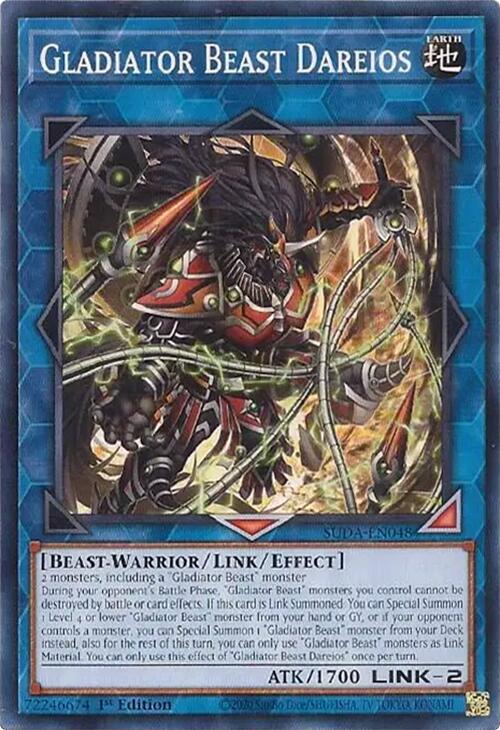 Gladiator Beast Dareios [SUDA-EN048] Common | Exor Games New Glasgow