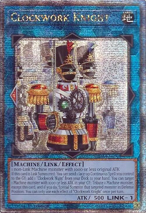 Clockwork Knight (Quarter Century Secret Rare) [SUDA-EN050] Quarter Century Secret Rare | Exor Games New Glasgow