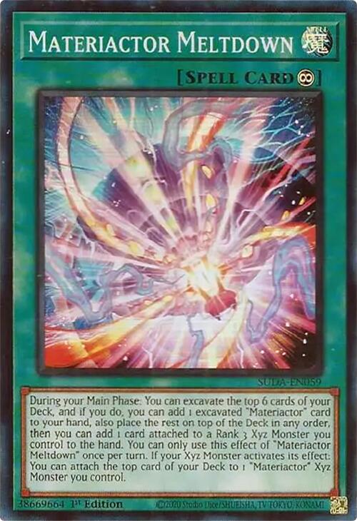 Materiactor Meltdown [SUDA-EN059] Super Rare | Exor Games New Glasgow