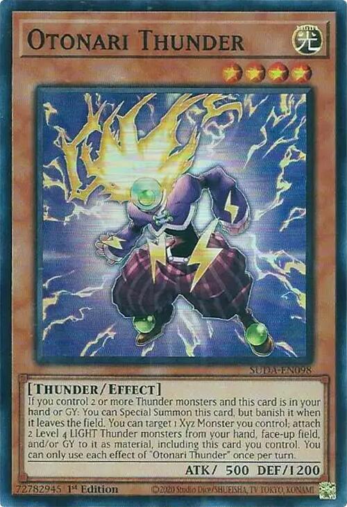 Otonari Thunder [SUDA-EN098] Super Rare | Exor Games New Glasgow