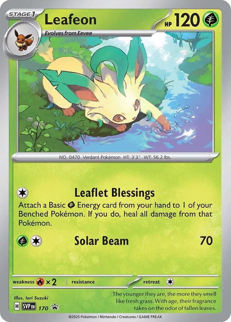 Leafeon (SVP170) [Scarlet & Violet: Black Star Promos] | Exor Games New Glasgow