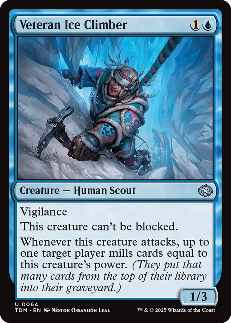 Veteran Ice Climber [Tarkir: Dragonstorm] | Exor Games New Glasgow