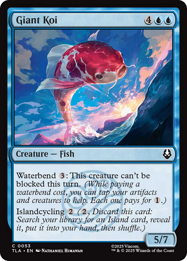 Giant Koi [Avatar: The Last Airbender] | Exor Games New Glasgow