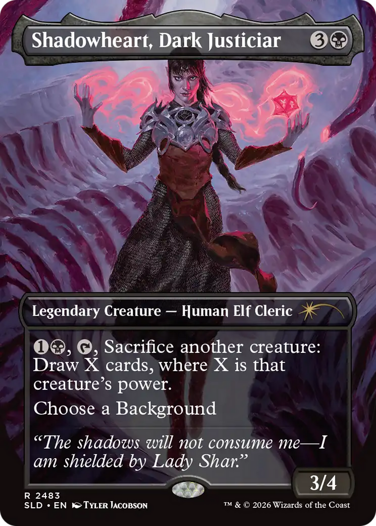 Shadowheart, Dark Justiciar [Secret Lair Drop Series] | Exor Games New Glasgow