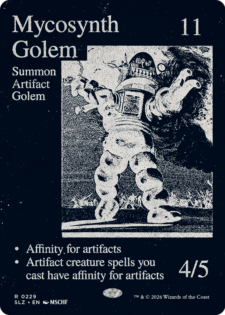 Mycosynth Golem (0229) [Secret Lair x MSCHF: The Zeta Set] | Exor Games New Glasgow