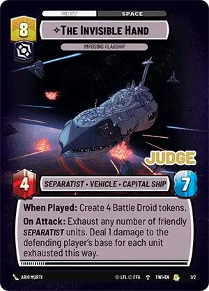 The Invisible Hand - Imposing Flagship (1/2) (1/2) [Judge Promos] | Exor Games New Glasgow