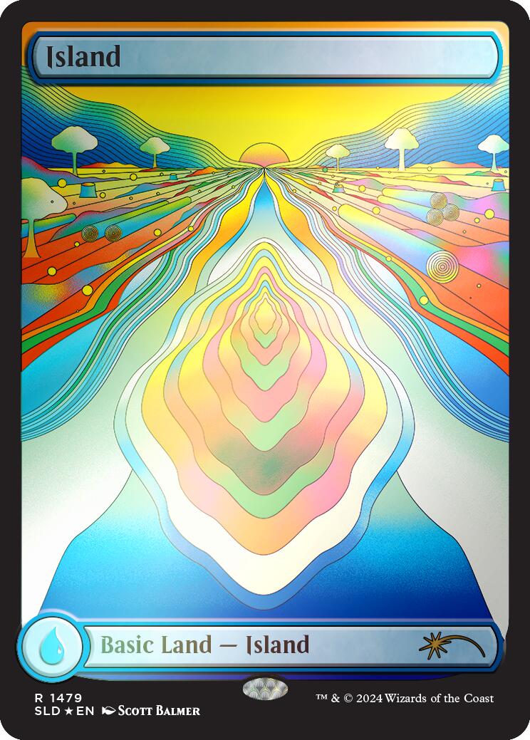 Island (1479) (Rainbow Foil) [Secret Lair Drop Series] | Exor Games New Glasgow
