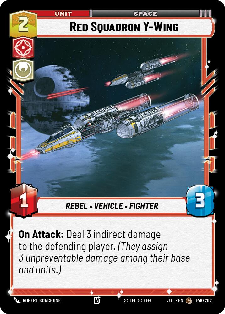 Red Squadron Y-Wing (149/262) (149/257) [Jump to Lightspeed] | Exor Games New Glasgow