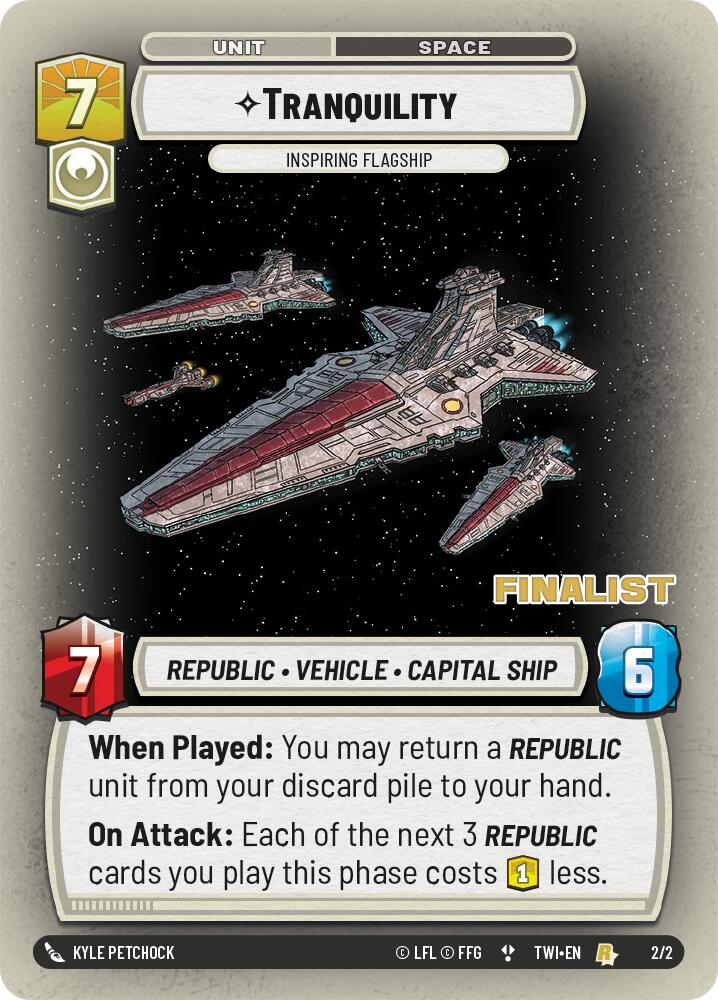 Tranquility - Inspiring Flagship (2/2) (Finalist) (2/2) [Store Showdown Promos] | Exor Games New Glasgow