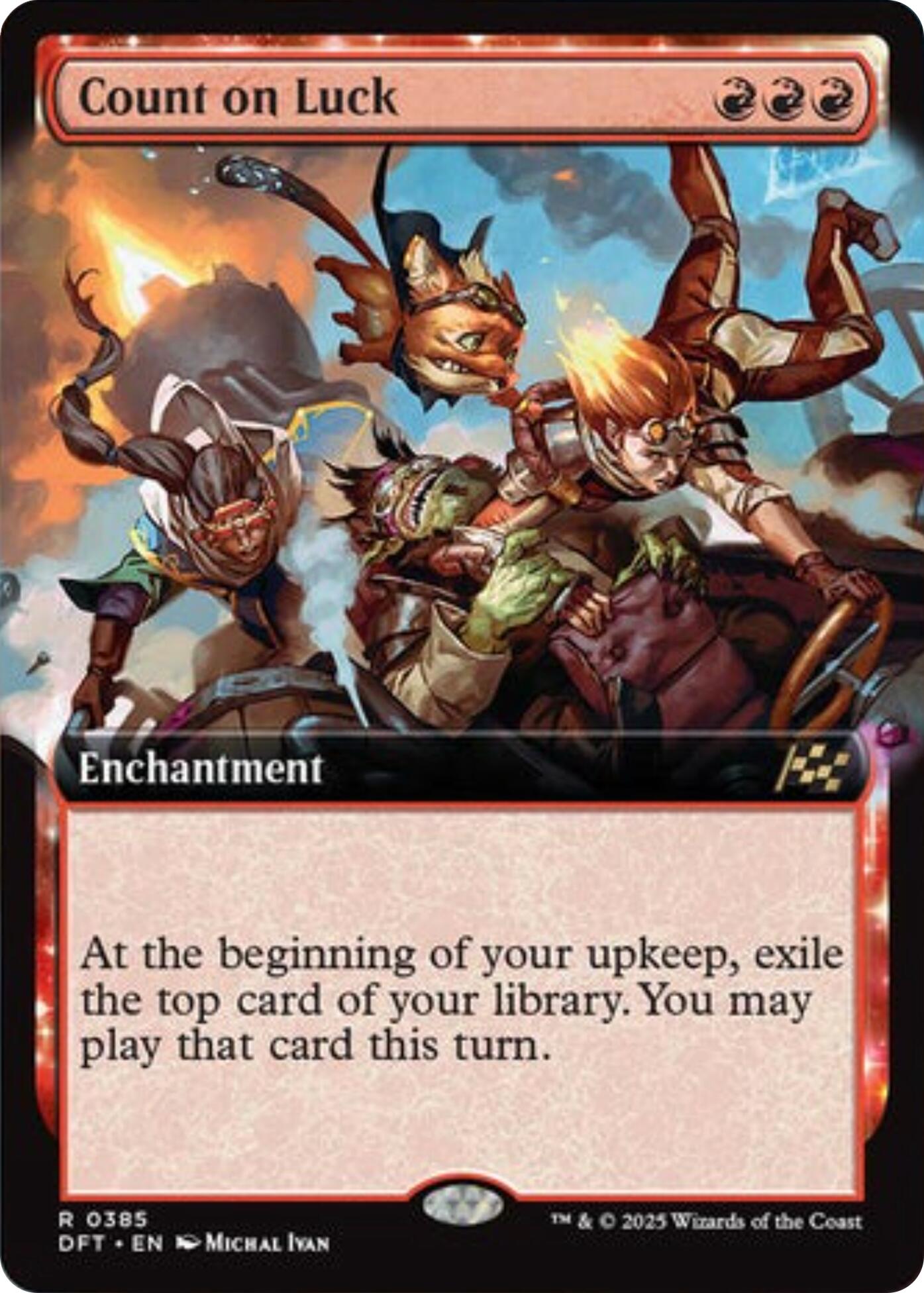 Count on Luck (Extended Art) [Aetherdrift] | Exor Games New Glasgow