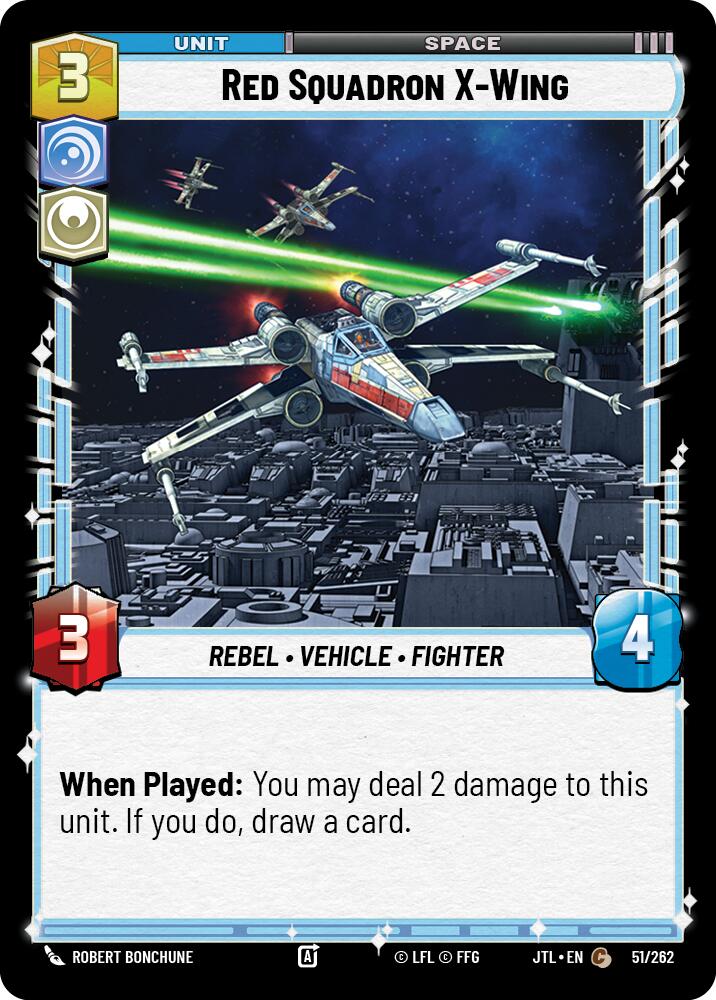 Red Squadron X-Wing (051/262) (051/257) [Jump to Lightspeed] | Exor Games New Glasgow