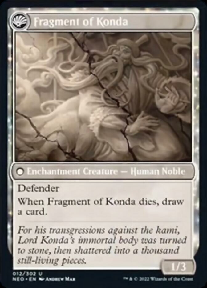 The Fall of Lord Konda // Fragment of Konda [Kamigawa: Neon Dynasty] | Exor Games New Glasgow