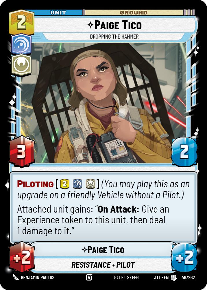 Paige Tico - Dropping the Hammer (046/262) (046/257) [Jump to Lightspeed] | Exor Games New Glasgow
