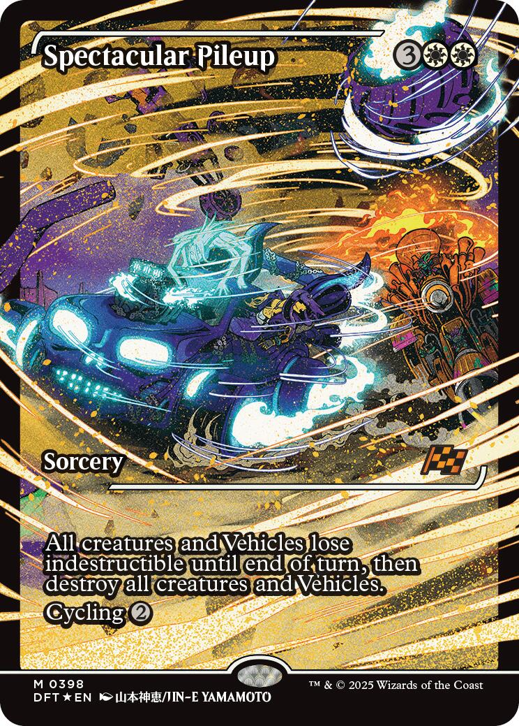 Spectacular Pileup (Showcase) (Japanese) [Aetherdrift] | Exor Games New Glasgow