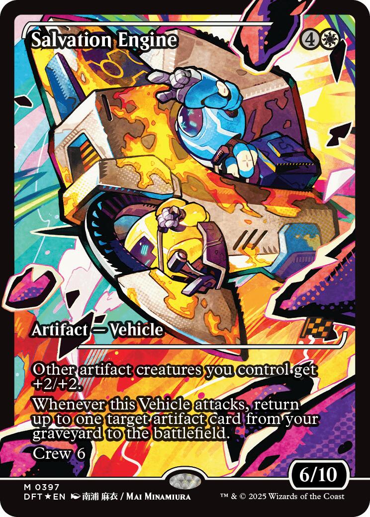 Salvation Engine (Showcase) (Japanese) [Aetherdrift] | Exor Games New Glasgow