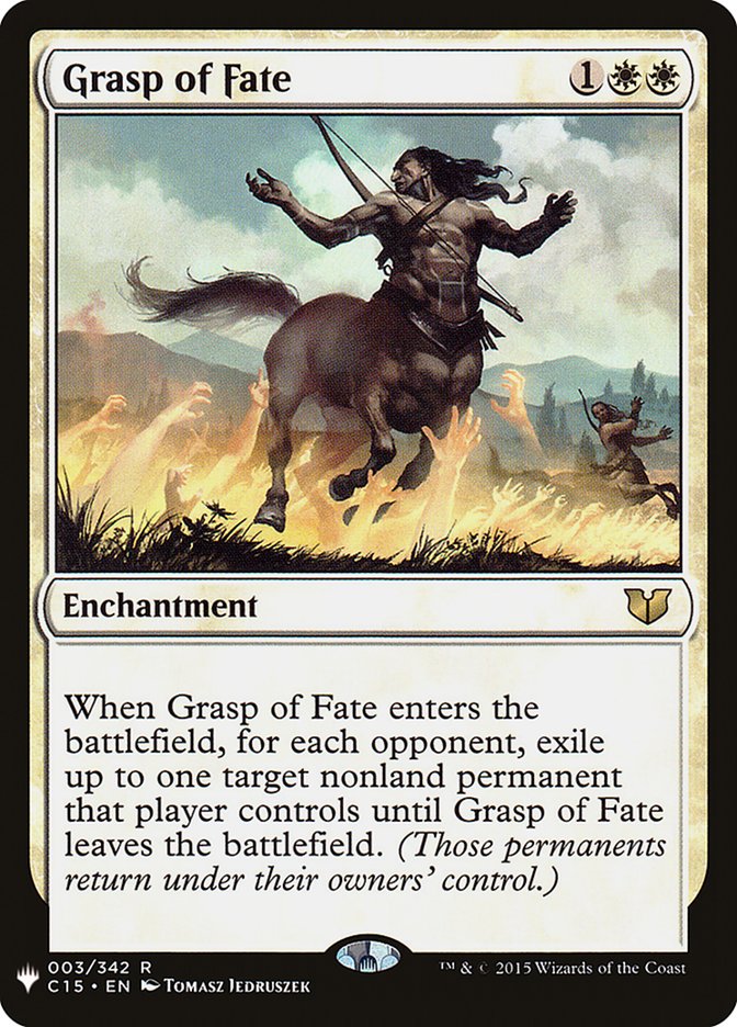 Grasp of Fate [The List] | Exor Games New Glasgow