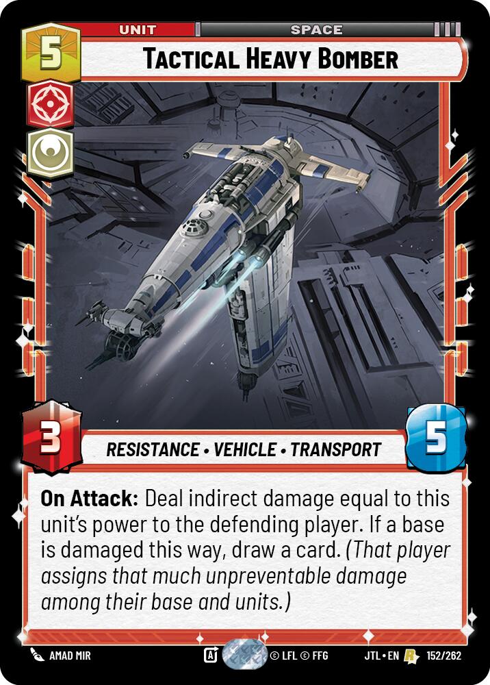 Tactical Heavy Bomber (152/262) (152/257) [Jump to Lightspeed] | Exor Games New Glasgow