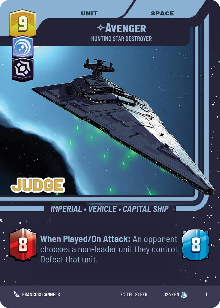 Avenger - Hunting Star Destroyer (1) (1) [Judge Promos] | Exor Games New Glasgow