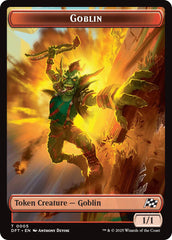 Goblin // Thopter (0010) Double-Sided Token [Aetherdrift Tokens] | Exor Games New Glasgow