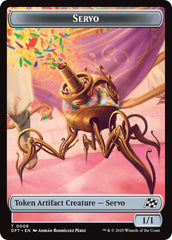 Servo // Thopter (0009) Double-Sided Token [Aetherdrift Tokens] | Exor Games New Glasgow