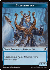 Shapeshifter // Zombie (0003) Double-Sided Token [Aetherdrift Tokens] | Exor Games New Glasgow