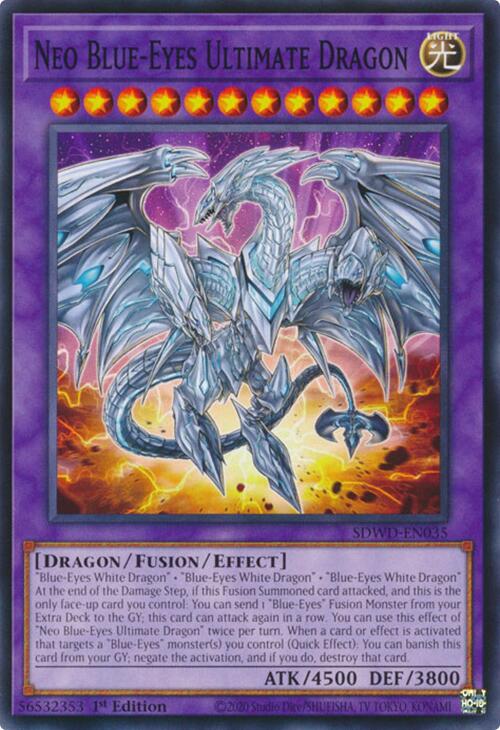 Neo Blue-Eyes Ultimate Dragon [SDWD-EN035] Common | Exor Games New Glasgow