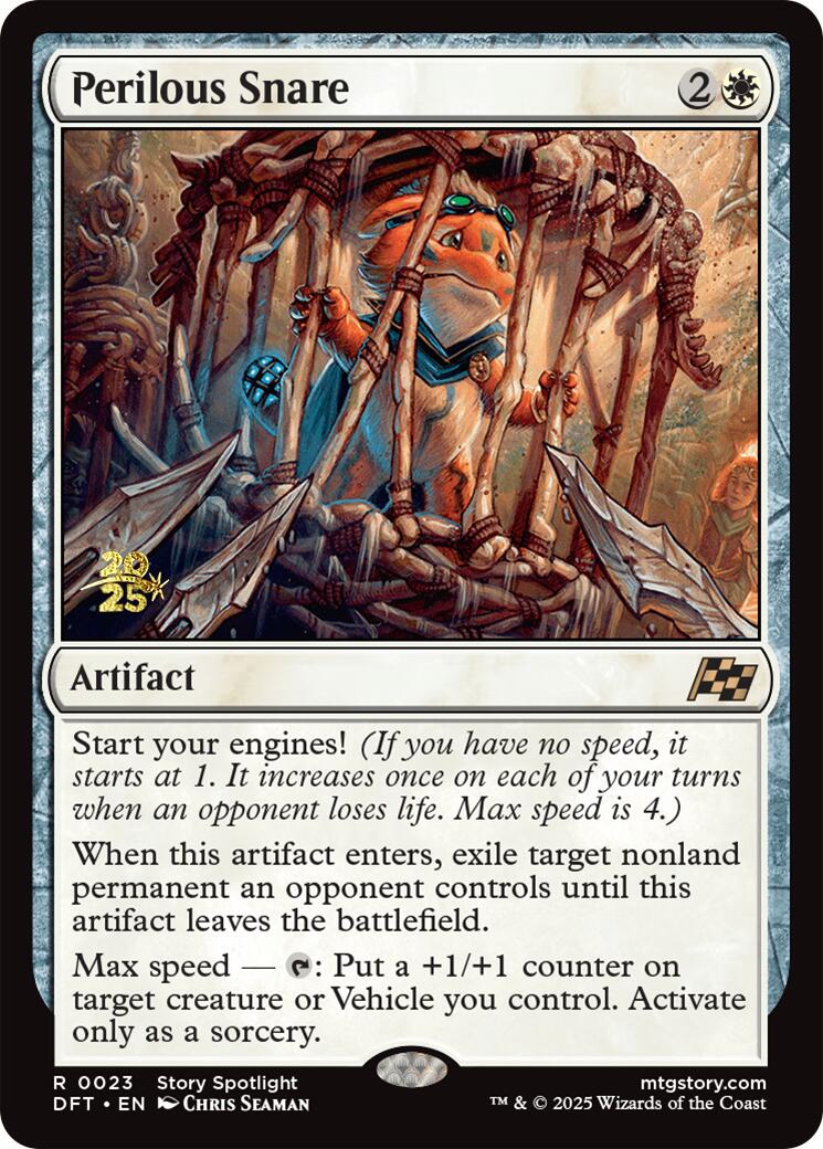 Perilous Snare [Aetherdrift Prerelease Promos] | Exor Games New Glasgow