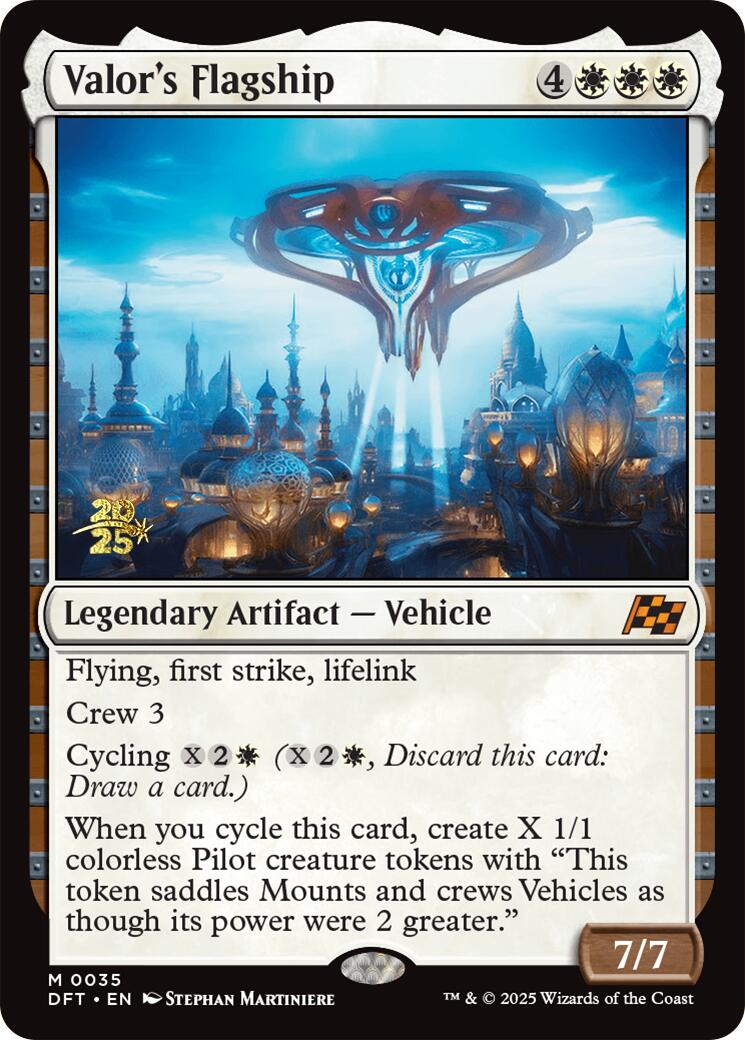 Valor's Flagship [Aetherdrift Prerelease Promos] | Exor Games New Glasgow